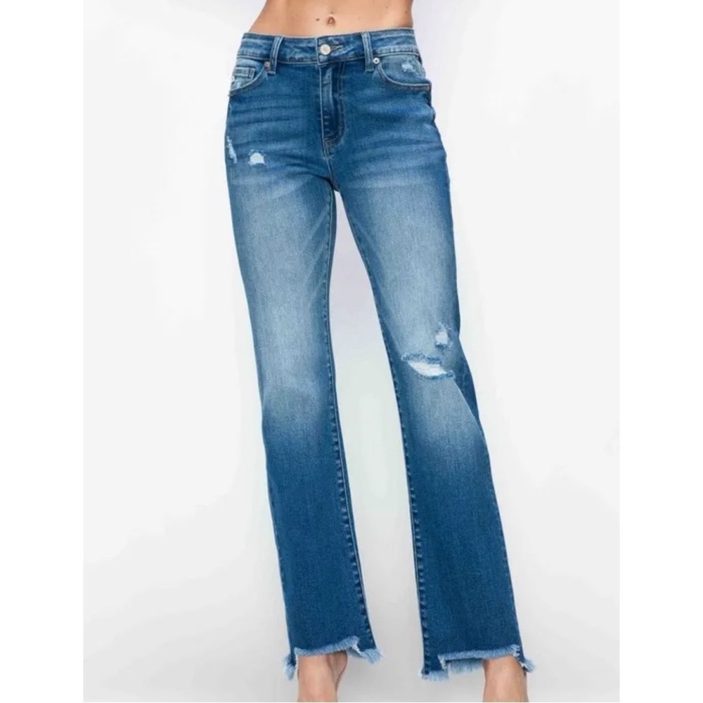 New High waisted women’s Blue Jeans by bytos